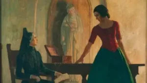 In 2017, she picked up a painting at a thrift store for $4