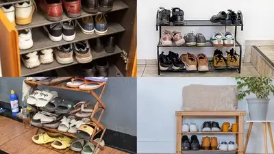 Swapping that bulky, overflowing shoe stand for a sleek entryway table is one of those changes