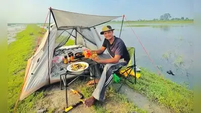 Influencer camps in prohibited PTR core area, cooks meat; case filed