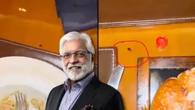 Cockroach spotted on cardiologist Ashok Seth's dinner table at Mumbai JW Marriott; he tags Tukaram