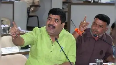 (KRIDL), raised by Puttur MLA Ashok Kumar Rai triggered a heated exchange at the Dakshina