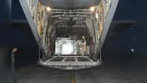 The tigress arrives at Hasimara airbase