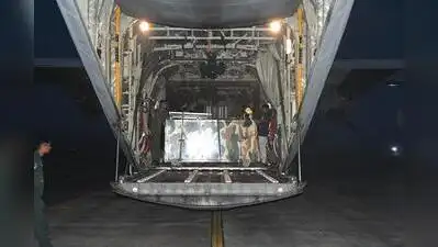 The tigress arrives at Hasimara airbase