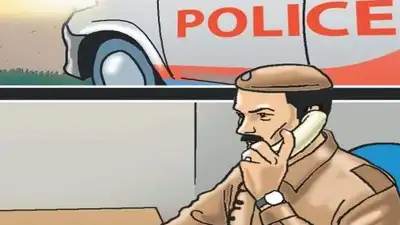 Seven people from Tirupur were injured after the car they were travelling in fell