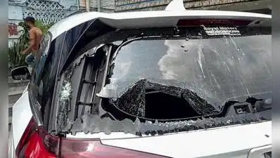 TMC MLA Kunal Ghosh on Sunday alleged that his car was attacked while he was on his way
