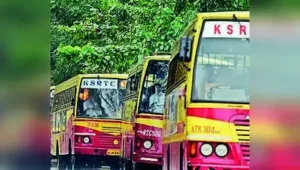 It shows 67% of KSRTC buses, which come under the motor vehicle department that imposes fines