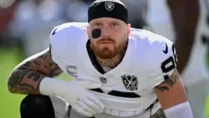 Maxx Crosby turned the Las Vegas Raiders’ celebration toward Patrick Mahomes and the Kansas