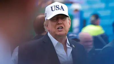 Because whoever secures AI secures,” Trump told reporters when asked: The wider industry impact