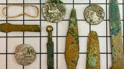 Nearby, spears had been pushed into the ground, while deliberately: The wider industry impact