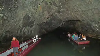 Penn’s Cave and Wildlife Park opened to tourists in 1885 and has: The wider industry impact