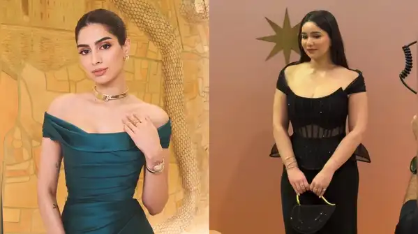 Khushi Kapoor goes bold in teal, as Sara Tendulkar serves black-tie chic at Bvlgari's Kolkata event
