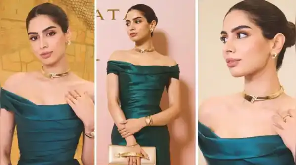 Khushi Kapoor goes bold in teal, as Sara Tendulkar serves black-tie chic at Bvlgari's Kolkata event