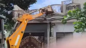 Illegal constructions at houses of 3 Meerut murder accused demolished