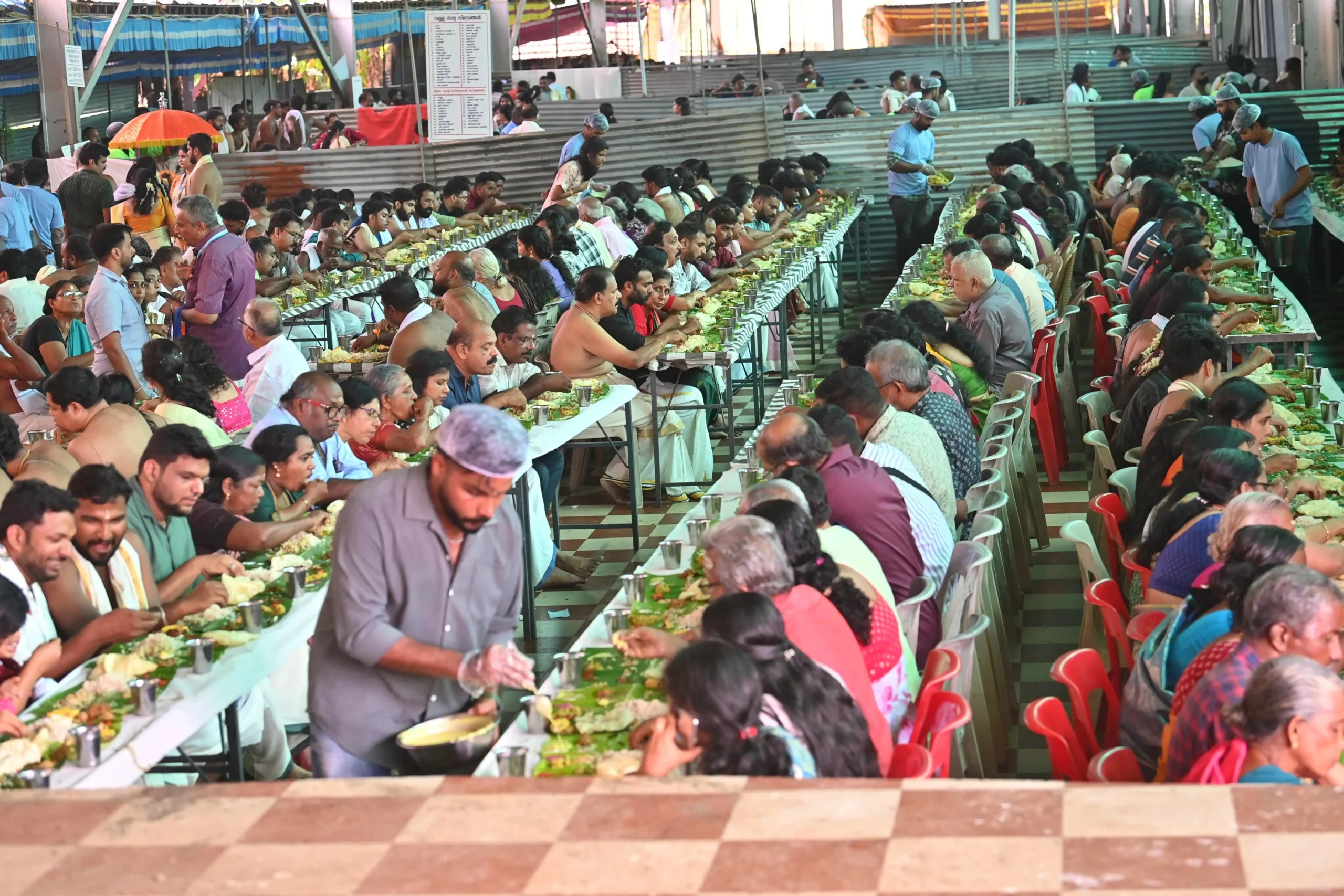 A total of 553 Vallasadyas were held at Aranmula temple from July 19 to Sept 16, organisers said