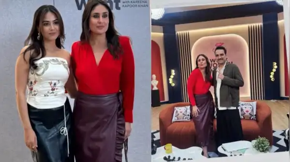 From the eye-catching colour combinations to the fashionable appeal, this is Kareena Kapoor