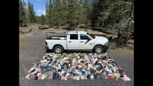 280 hats recovered so far in 2026 from hydrothermal areas of Yellowstone National Park
