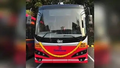 Mumbai: A fire broke out in the battery box of a BEST electric bus at Chembur Camp near