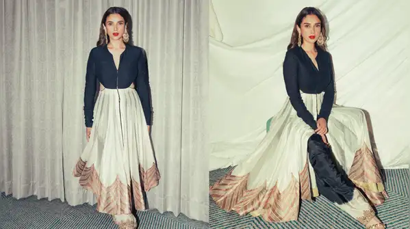 Aditi Rao Hydari definitely knows how to carry a subtle and elegant look perfectly, especially