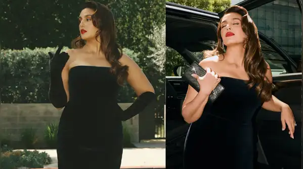 Dressing in black on the red carpet is nothing new, however, Huma Qureshi did not want to go