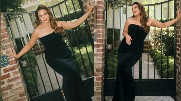 Dressing in black on the red carpet is nothing new, however, Huma Qureshi did not want to go