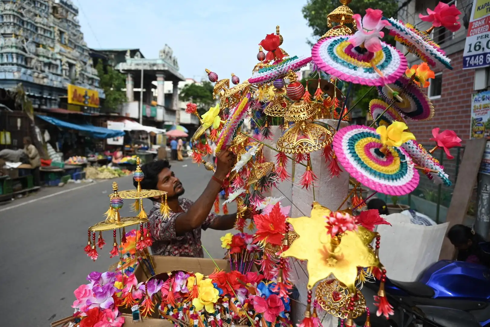 Chennai: Markets across the city saw brisk sales on Sunday as: The wider industry impact