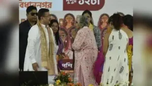 Kolkata: BJP govt had come to office in Bengal not merely to distribute doles but to bring