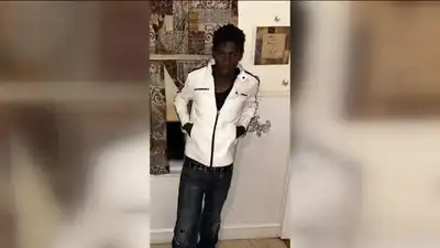 A 19-year-old was taking a Boston train for the first time when his girlfriend fell onto