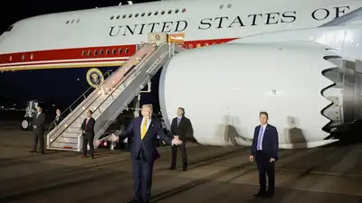 President Donald Trump is poised to use the Boeing 747 gifted by Qatar for his trip to Ireland