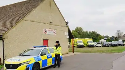 British police have arrested five men on suspicion of preparing a terrorist act