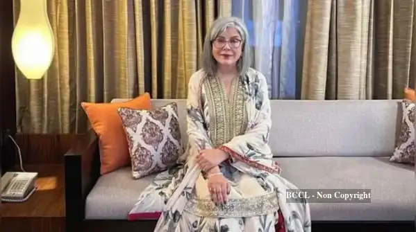 For an actress who has spent decades in the klieg lights, Zeenat Aman’s home in Mumbai provides