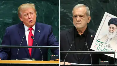 Referring to Trump's remarks about the Islamic Republic a day earlier, Pezeshkian hit back