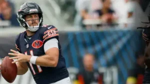 Chicago Bears quarterback Case Keenum took aim at PFF after leading a 27-7 victory over