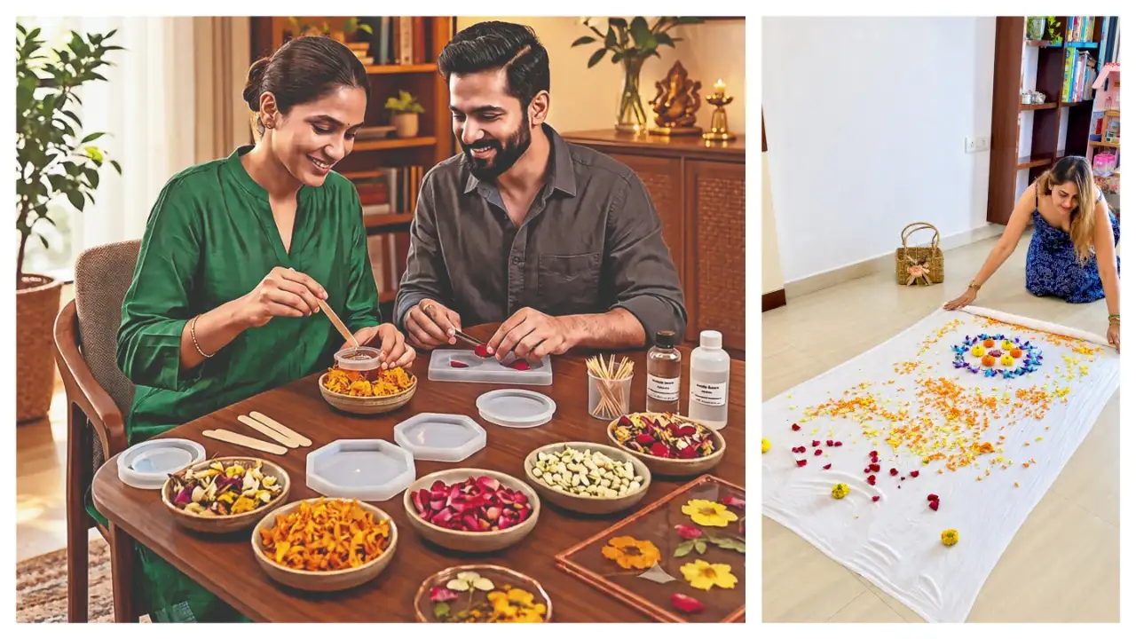 How Mumbaikars are giving Bappa's flowers a second life