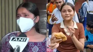 Nishu Azad clarified remarks about "Modi ji ki 13vi", stating she read text from a board