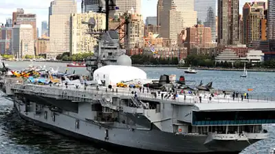 Within hours of the September 11, 2001 attacks, the Intrepid, a World War II aircraft carrier