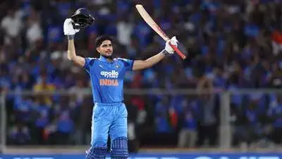 Shubman Gill added another milestone to his ODI career on Sunday as the India captain hit