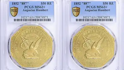 An 1852 California Gold $50 coin from the Gold Rush era sold: The wider industry impact