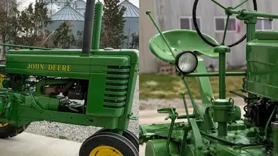 For Nebraska farmer Shelley Bruha, his was a 1946 John Deere GM tractor, an old machine that