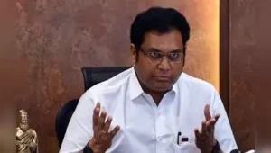 Chennai: Former industries minister T R B Rajaa has flayed TVK govt for Embraer and Mahindra