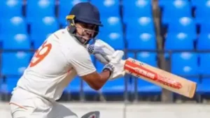 Mayank Agarwal lbw Saurabh 18, KL Rahul lbw Saurabh 1, Manvanth Kumar b Lalith 44, KV Aneesh c
