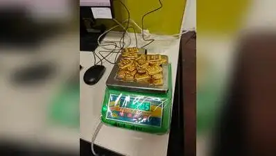 Customs Officials at Kempegowda International Airport (KIA) intercept a Singapore-based Indian
