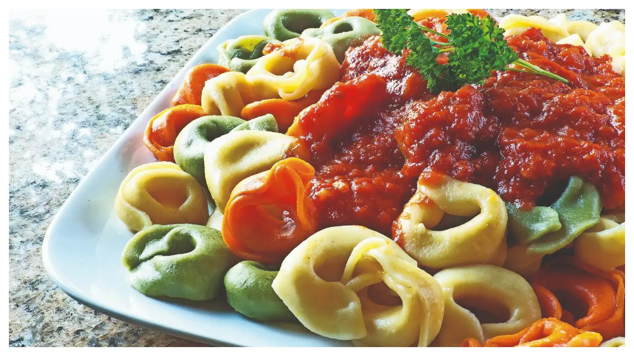 These days, we’re digging into vegetarian stuffed pasta, where the fun lies in what’s inside