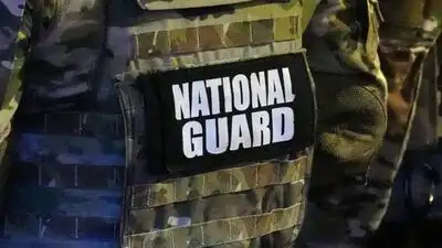 US National Guard member shot in leg during DC fight