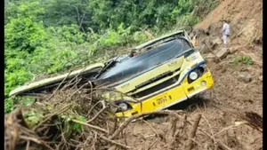 The accident happened near Burliar on the Mettupalayam-Coonoor Ghat Road