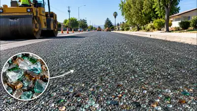 In 1970, Fullerton paved a 600-foot California street with crushed: The wider industry impact