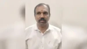 DMK Srirangam area secretary M Ramkumar was arrested on Thursday by Trichy city crime branch