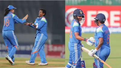 India Women produced a commanding all-round performance to seal the three-match ODI series
