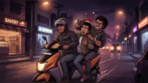 A routine ride home turned into an ordeal for a showroom worker-cum-part-time bike-taxi captain