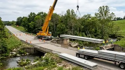 In 2008, Maryland used pre-cast bridge pieces joined with concrete: The wider industry impact