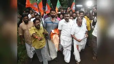 Kerala HC quashes Kaapa detention, BJP's Thiruvananthapuram councillor Sugathan walks free